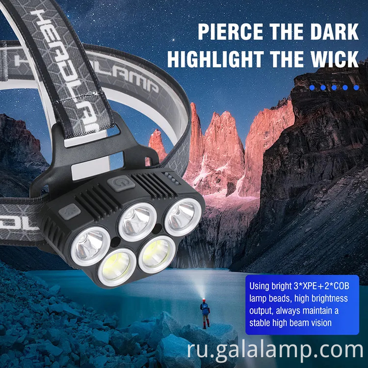 Ultra Bright Hed Five Fedmance для приключений на открытом воздухе